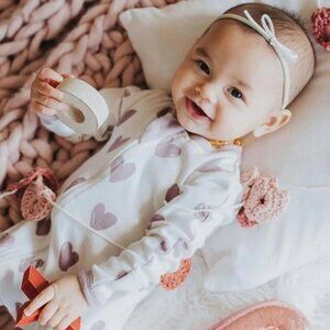 ZIPPYJAMZ Organic Footed Sleeper 0-3M